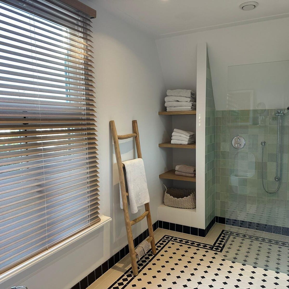 Houten jaloezie - De Huiskamer